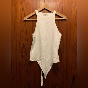 Babaton White Bodysuit